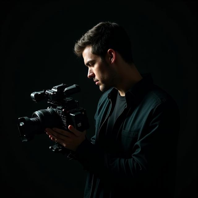 Portrait of filmmaker Maxamud Abel